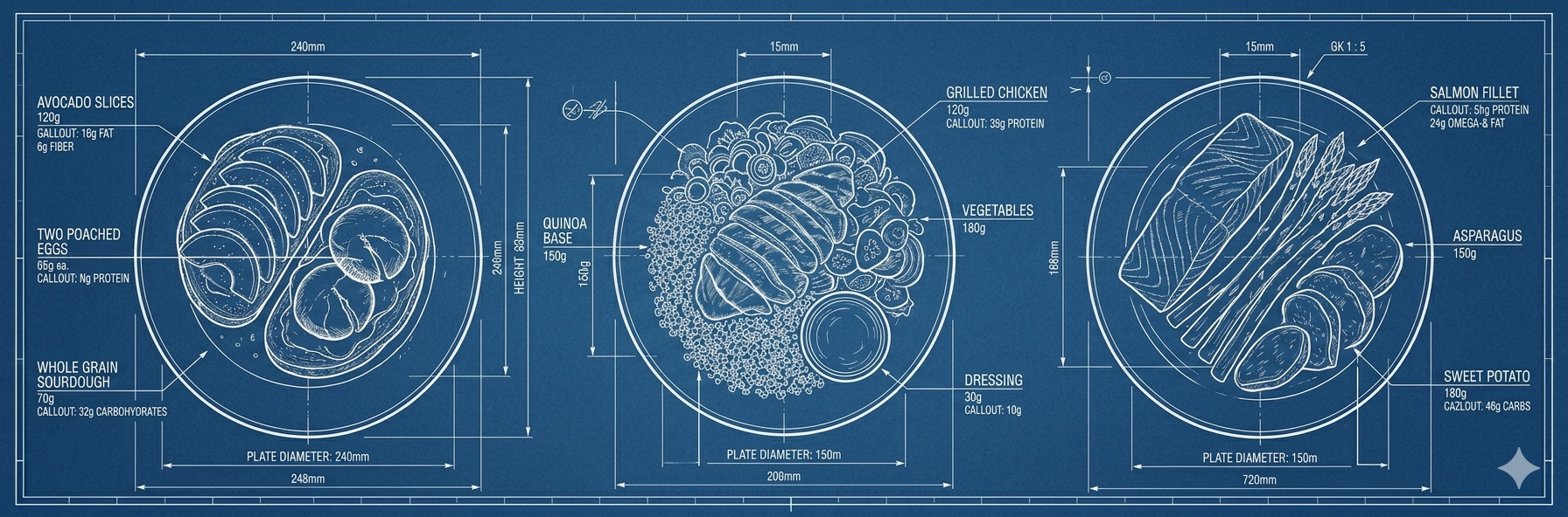 Meal planning blueprint banner